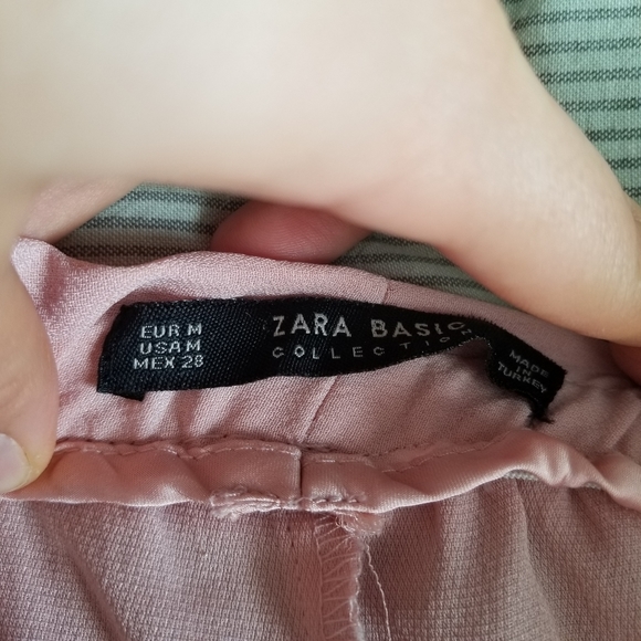 Zara Basic Collection Drawstring Trouser Pants - Picture 11 of 11